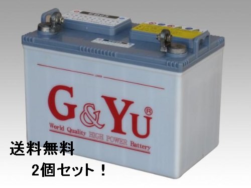 EB65 L型端子【2個セット】 サイクル バッテリー【全国一律送料無料 